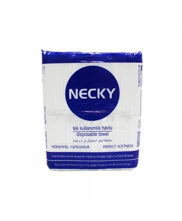Necky Tek Kullanımlık Havlu Tekli Paket 100'lü